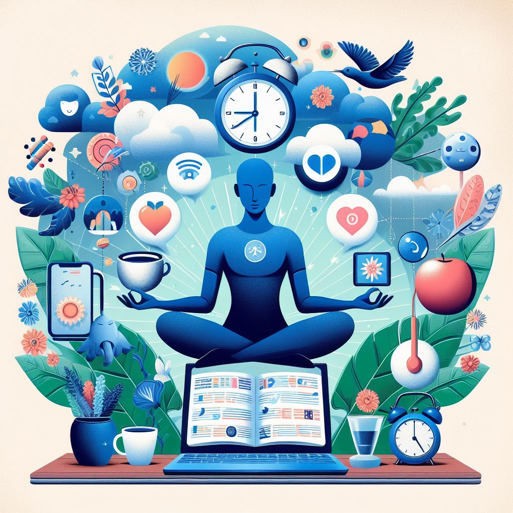 العافية الرقمية التوازن بين وقت الشاشة والصحة العقلية